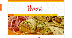 Desktop Screenshot of harshadcaterers.com